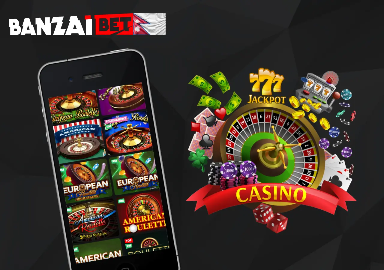 there are more than 8,000 game options on the Banzaibet platform