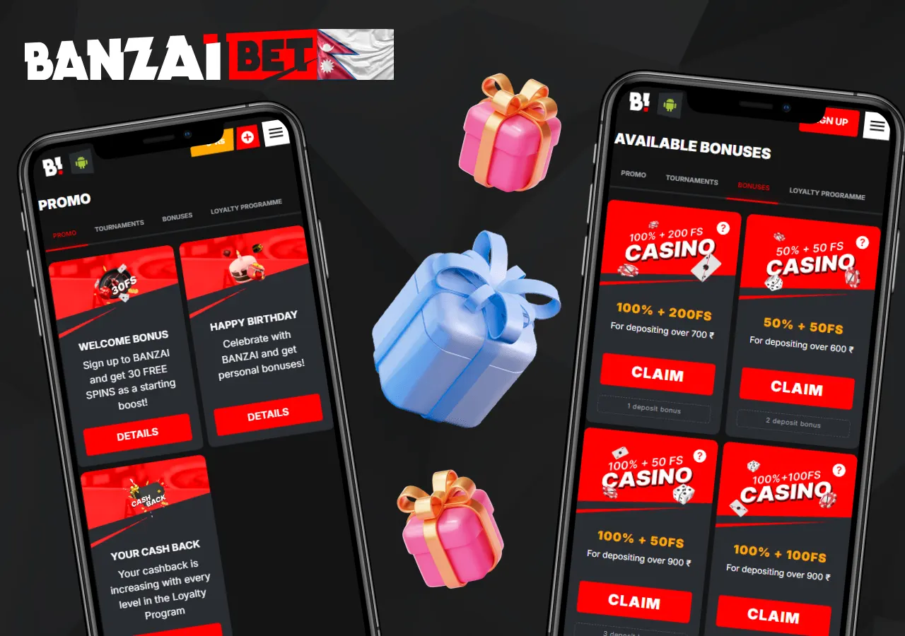 The bookmaker has provided a wide range of bonuses and promotional offers